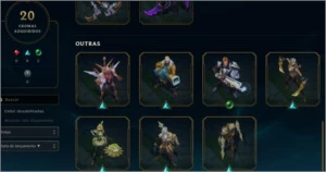 Conta League of Legends D4 season 9, quase 3k investidos LOL