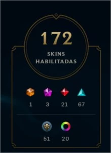 Conta League of Legends D4 season 9, quase 3k investidos LOL