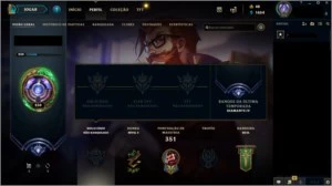 Conta League of Legends D4 season 9, quase 3k investidos LOL
