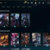 League of Legends Oceania - 222 Skins - LVL 224 - 160 Champs LOL