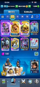 Conta Clash Royale - Emblema 10 Anos De Jogo - Torre Lvl 15