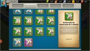 vendo Rise of Kingdoms level 19.  7k gemas - Outros