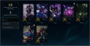 Conta de League Of Legends LOL