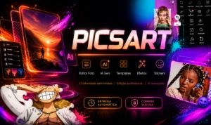 Picsart Pro 30 Dias Acesso Compatilhado - Assinaturas e Premium