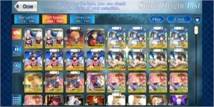 Fate GO/Fate Grand Order Conta 10SSR 17SR NA  Chokita NP5!
