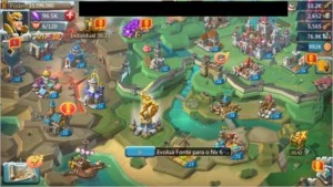 Conta 15,6M poder - Lords Mobile
