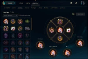 Conta Gold II, 28 champs, 2 skins, 3 reembolsos, mmr bom - League of Legends LOL