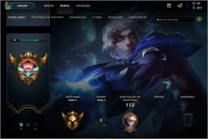 Conta Gold II, 28 champs, 2 skins, 3 reembolsos, mmr bom - League of Legends LOL