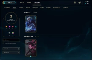 Conta Gold II, 28 champs, 2 skins, 3 reembolsos, mmr bom - League of Legends LOL