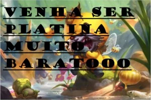 conta league of legends, conta barata, conta platina LOL