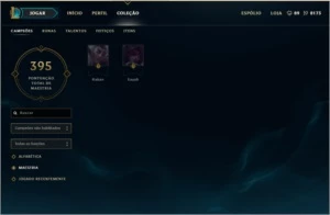 Conta Plat 5 (94 PDL) - Flex Gold 5 (Borda Diamante) - League of Legends LOL