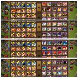 Conta global C1 com Nat Ld Elenoa - Summoners War
