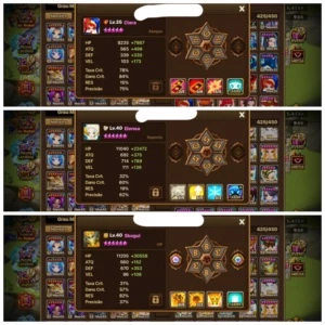 Conta global C1 com Nat Ld Elenoa - Summoners War