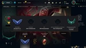 Conta Lol - Diamante 4, 51% De Wr(E-Mail Não Verificado) - League of Legends