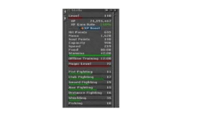 Vendo Elite knight 288 Open PvP - Tibia