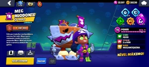 Conta Brawl Stars Com Muitas Skins, 5 Personagens Lendarios