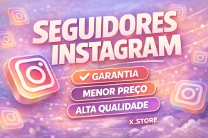 SEGUIDORES INSTAGRAM [MENOR PREÇO] - Redes Sociais