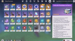 Conta AR53 | Chasca + Mualani + Dehya + Mizuki + Lauma - Genshin Impact