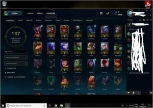 CONTA LOL - League of Legends