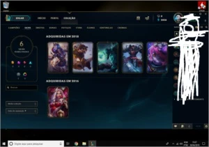 CONTA LOL - League of Legends