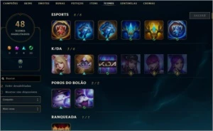 Conta League of Legends OURO V LOL
