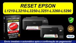 Reset Epson Almofadas com Tinta Cheia - L1210-L3210-L3250 - Outros