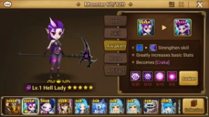 Reroll Summoners War lvl10 com Craka + Sagar