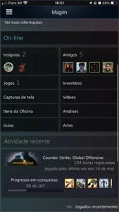 CONTA CSGO PRIME COM MEDALHA MD10 FEITA ! Se - Counter Strike