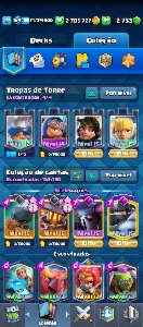 Conta Clash Royale TOPP