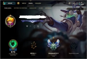 Conta De League Of Legends