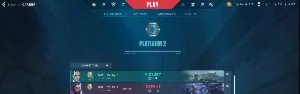 Conta Valorant Platina 2 | Conta Clean E Pronta | Mmr Alto |