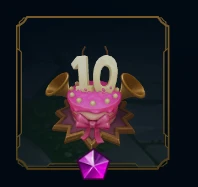 Conta Lol ,Itens Aniversario De 10 Anos, Skins Ultimate, Etc - League of Legends