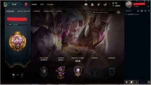 CONTA LOL LEAGUE OF LEGENDS 335 SKINS LEVEL 178