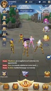 Vendendo conta de Saint seiya legends of sanctuary - Saint Seiya Awakening SSA