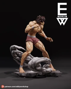 Eddy Workshop - Baki son of ogre - stl 3d - Others