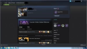 Conta Steam lvl 10 - Counter Strike CS