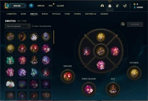 Conta Mestre com 22 Champs e 1 Skin + 13 Fragmentos - League of Legends LOL