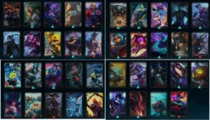 Conta de lol com muitas skins - League of Legends