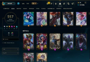 Conta de league of legends mestre LOL