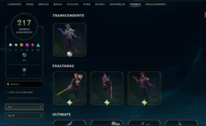 Conta de league of legends mestre LOL