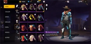 Conta de free fire valor 450 reias