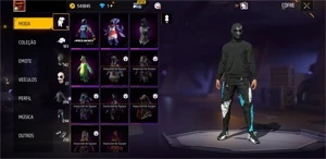 Conta de free fire valor 450 reias