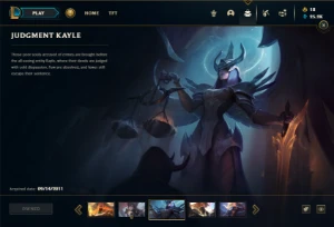 Platina 4 com TODOS os champs e 307 Skins + 10 Vitoriosas - League of Legends LOL