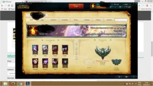 Conta Nível 30, prata 3, 85 skins, 88 campeões, 24 ícones. - League of Legends LOL