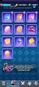Combo duas contas da Supercell Clash Royale e Clash of clans