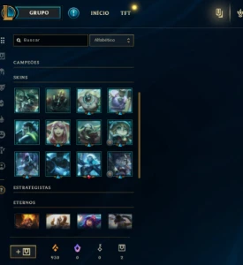 conta diamante lol - League of Legends