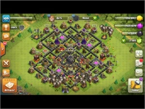 Conta Clash Of Clans CV 9 Semi Full + Casa Do Construtor CV5