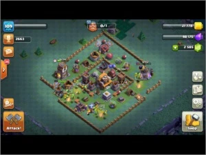 Conta Clash Of Clans CV 9 Semi Full + Casa Do Construtor CV5