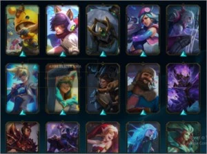 Conta de Lol lv208 91skins - League of Legends
