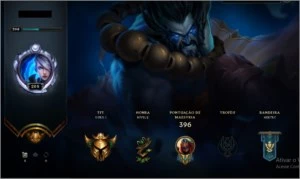 Conta de Lol lv208 91skins - League of Legends
